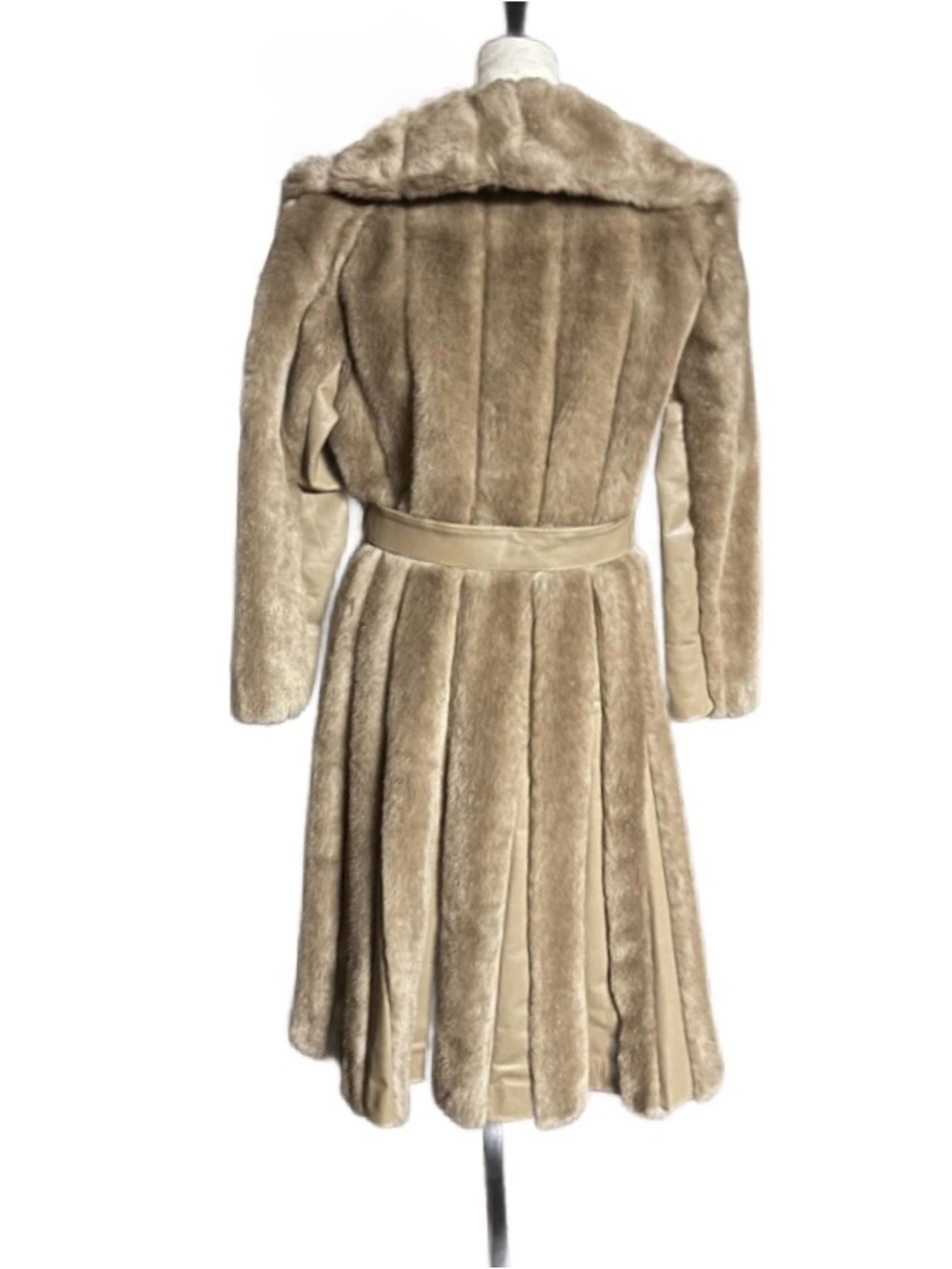 Jet Set California ~ Women’s Size 12 ~ Vintage (1970’s) ~ Dress Fur Coat ~ New - Picture 4 of 16